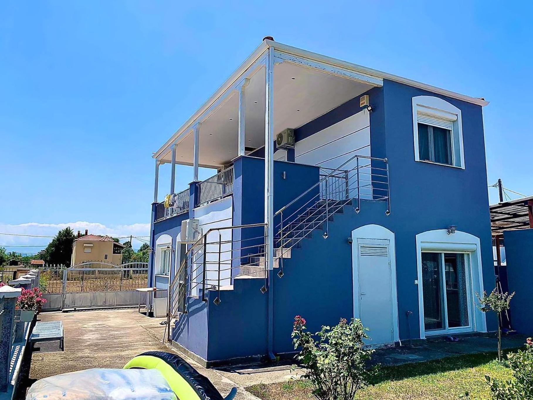Blue House Villa Kariani Exterior photo