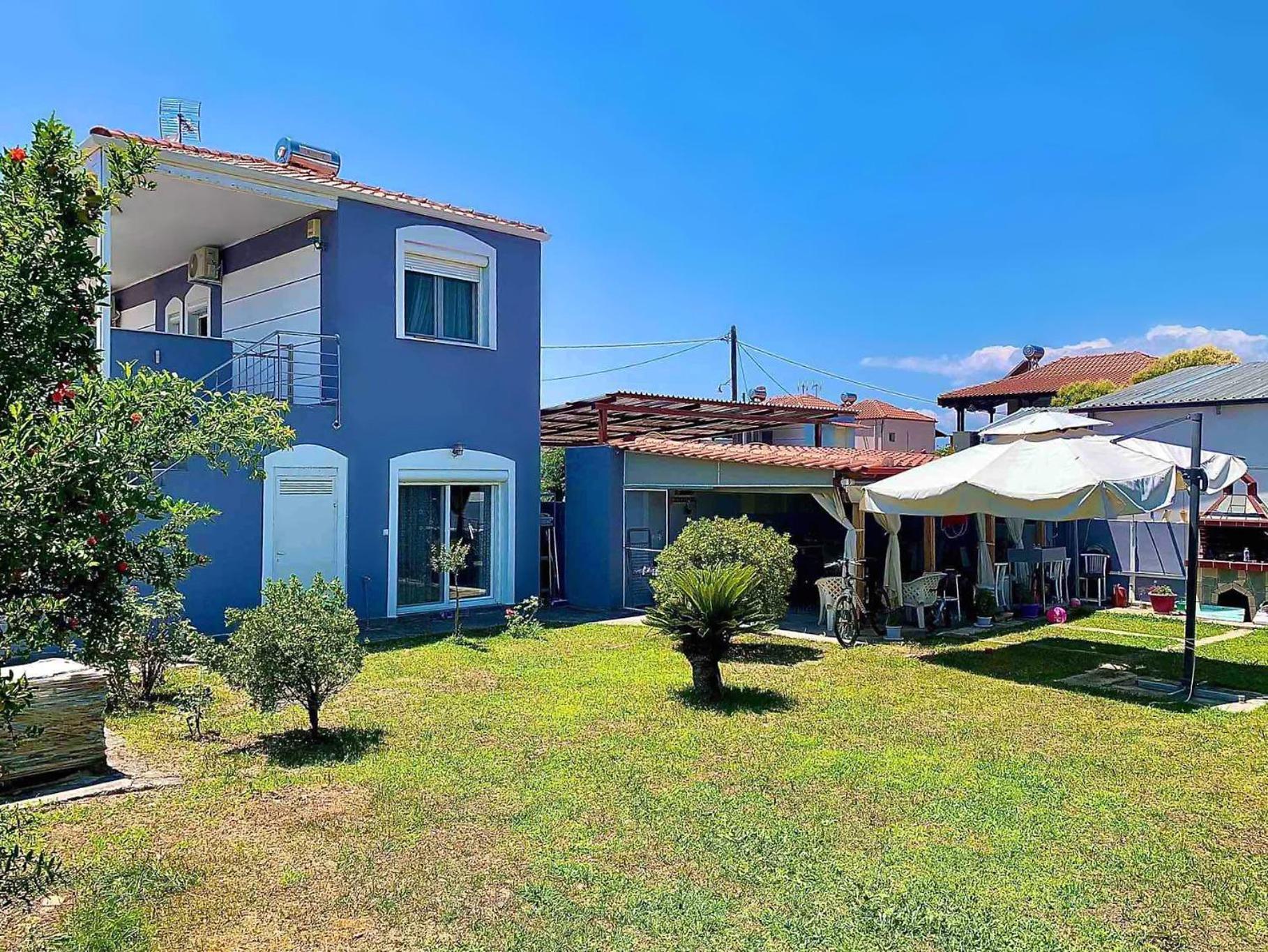 Blue House Villa Kariani Exterior photo